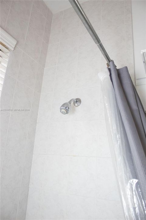 Expansive High Ceilings are also present in the bathrooms.