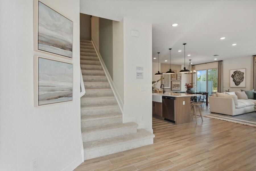 Stairs off Foyer