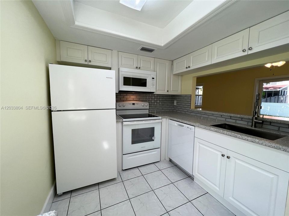 Newly renovated kitchen