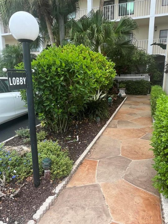 Pathway to Lobby