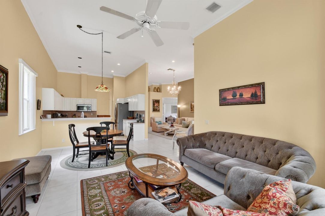 Living Room & Kitchen Flow