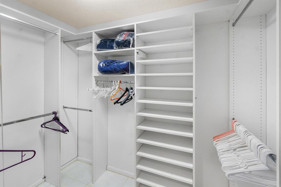 Primary Walk-In Closet