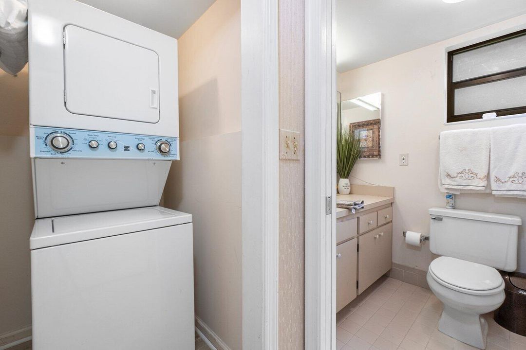 Washer and dryer