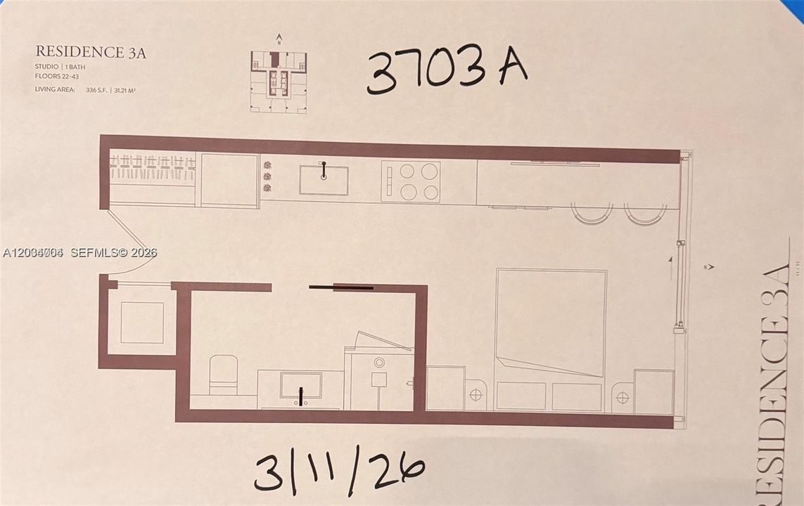 For Sale: $439,500 (0 beds, 1 baths, 336 Square Feet)