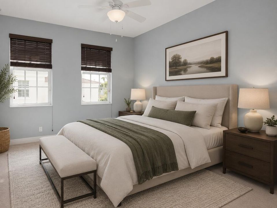 Upstairs Ensuite Guest Bedroom