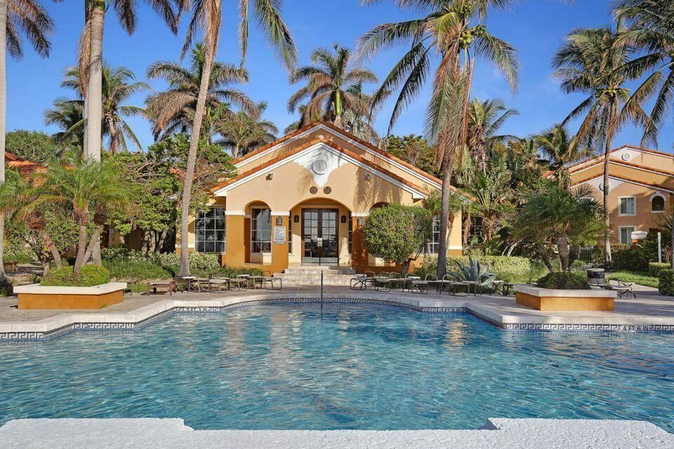 POOL AND CLUBHOUSE FROM INTRACOASTAL