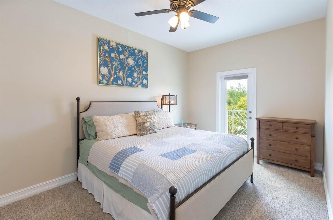 Guest suite #1 with private balcony
