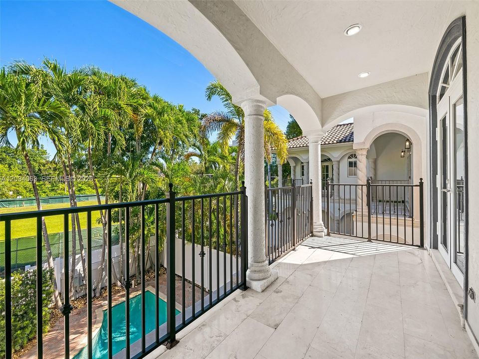 Balcony off Primary