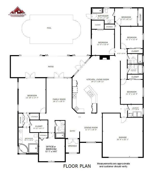5 Floor Plan 11380 Wayne Dr
