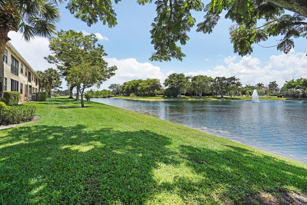 Lake & Lush Greenery at Rear of Home