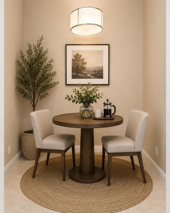 Breakfast Nook - Virtually Staged