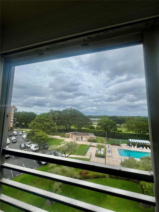 View from the screened balcony 2