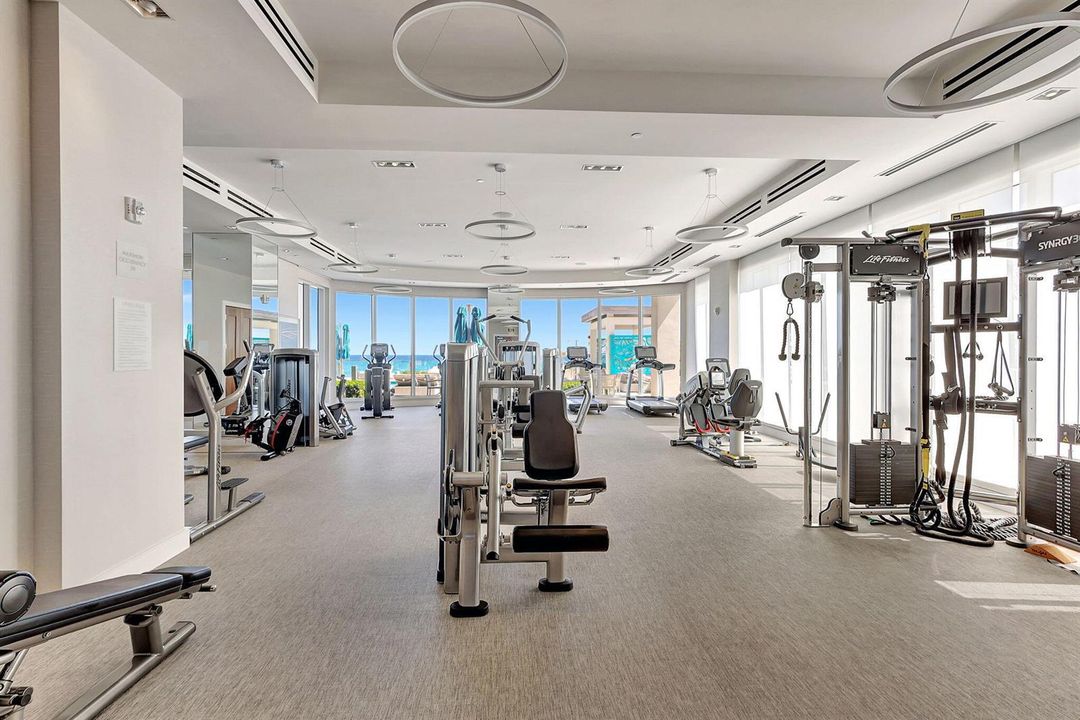 fitness center