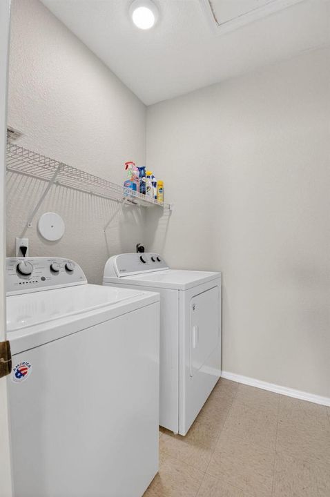 LAUNDRY ROOM IN UNIT