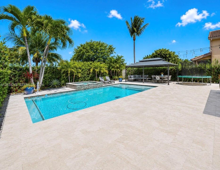 Pool area