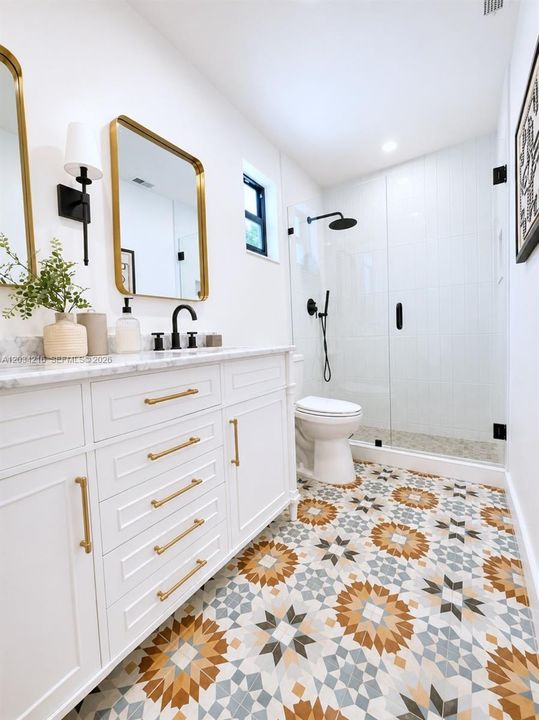Updated master bath