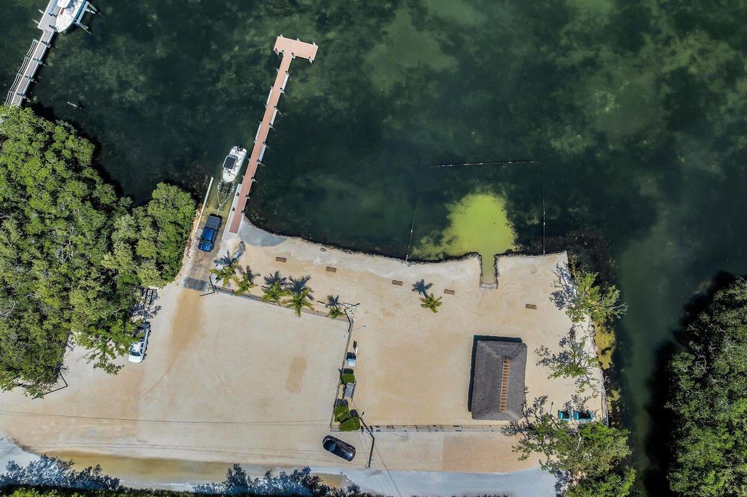 Park Drone Overhead