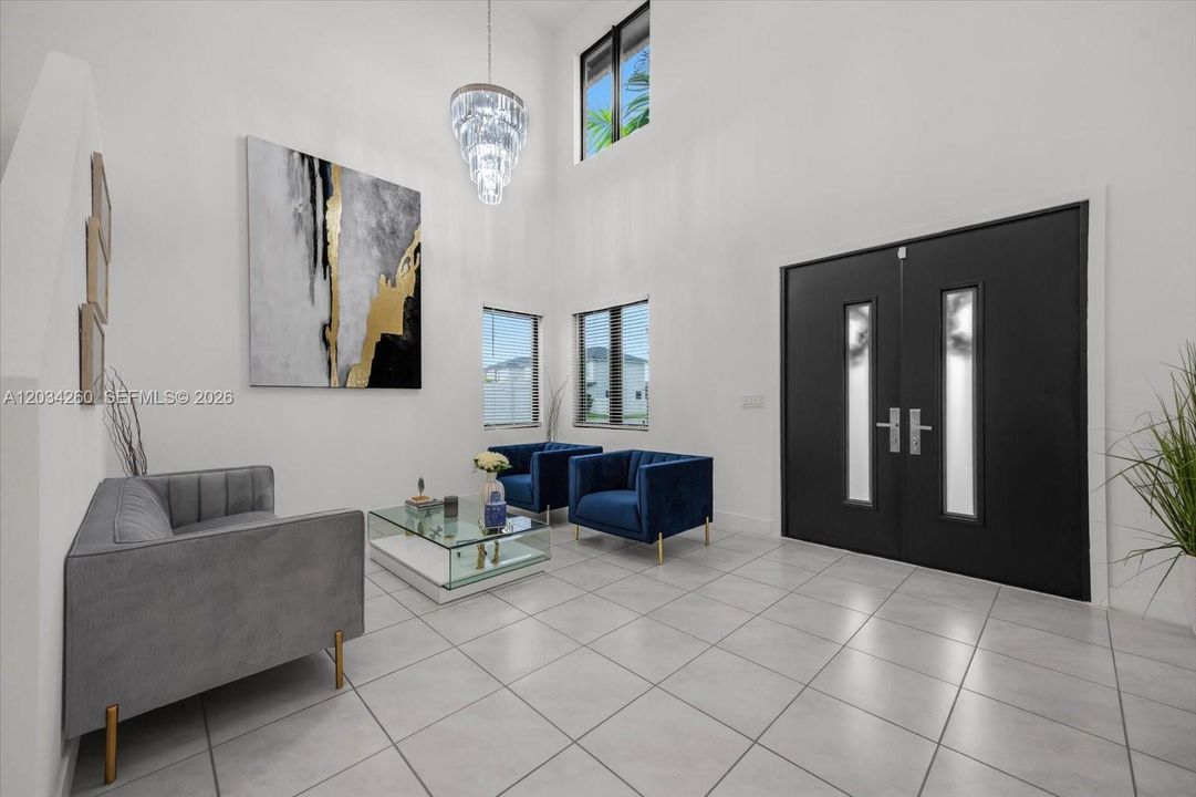 20 foot ceiling Atrium