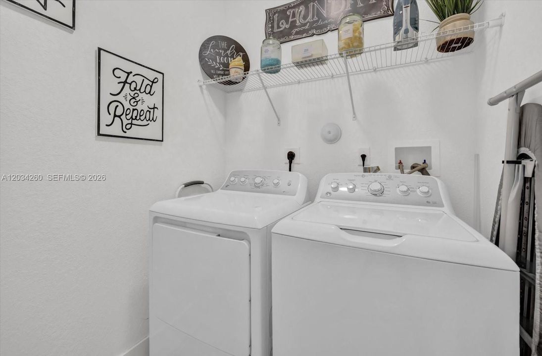 2nd floor Laundry Room