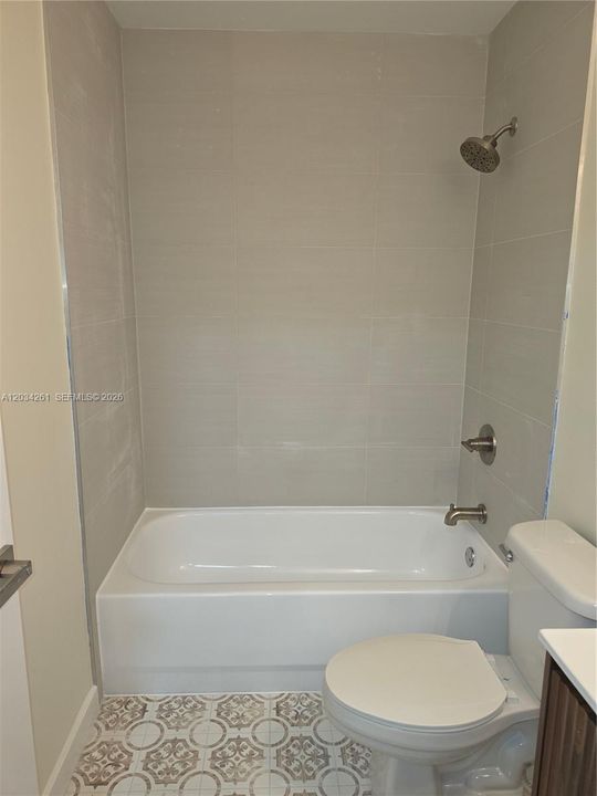 Hallway bathroom