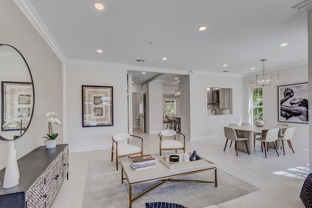 2nd Floor Living & Dining Room