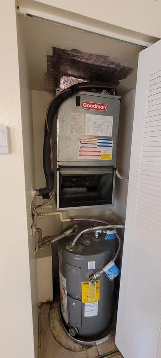 Utilities closet