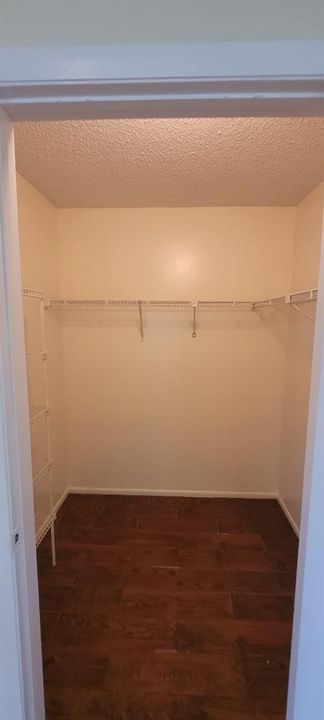 Master room closet
