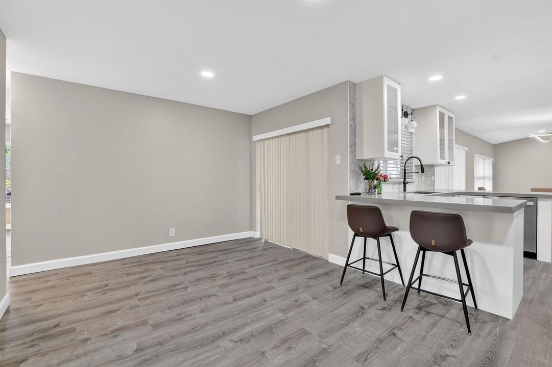 Dining / Family into Kitchen