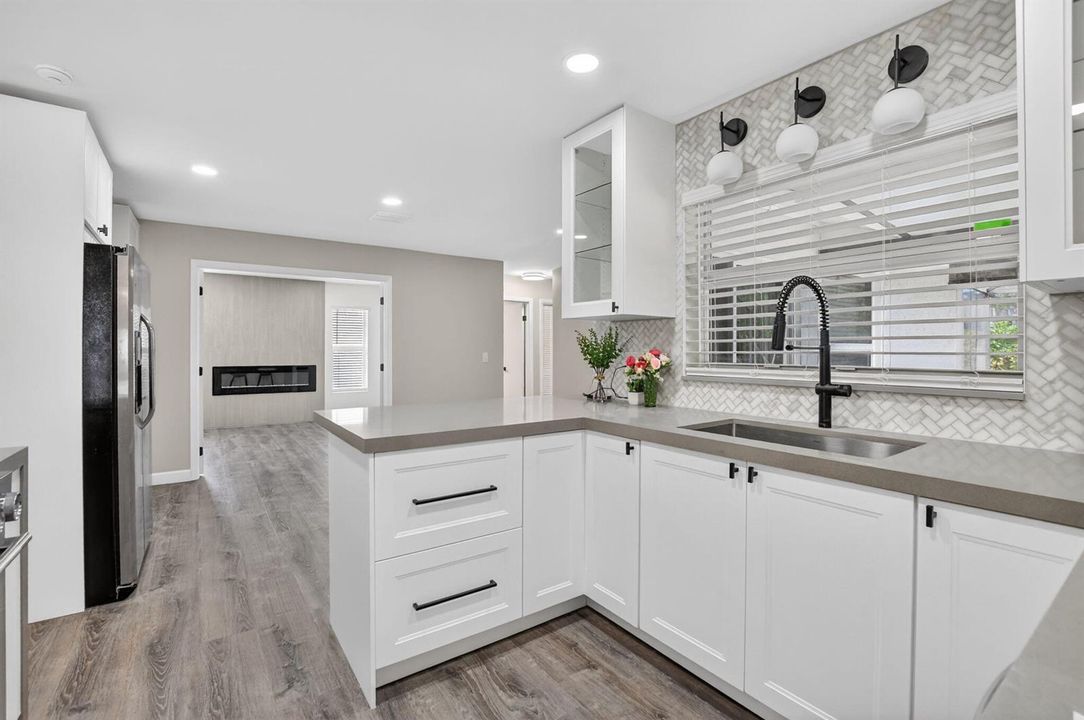 Kitchen to Dining / Living