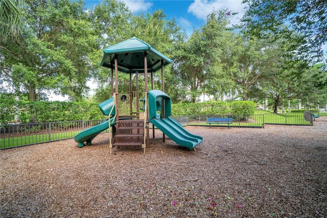 Kiddie playground just up the road!