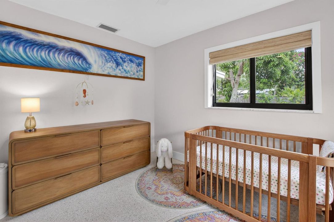 Guest Room with Terrazzo Floors