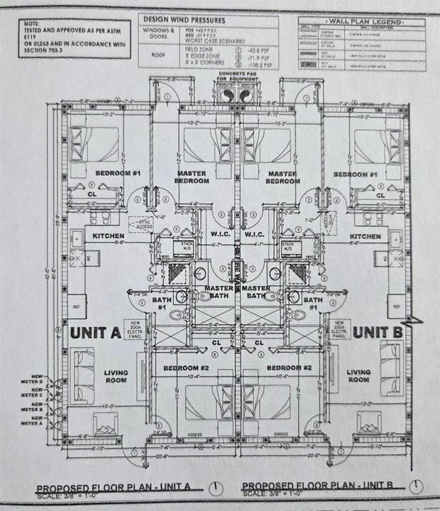1694 W 26th Ct - Floor Plan A B