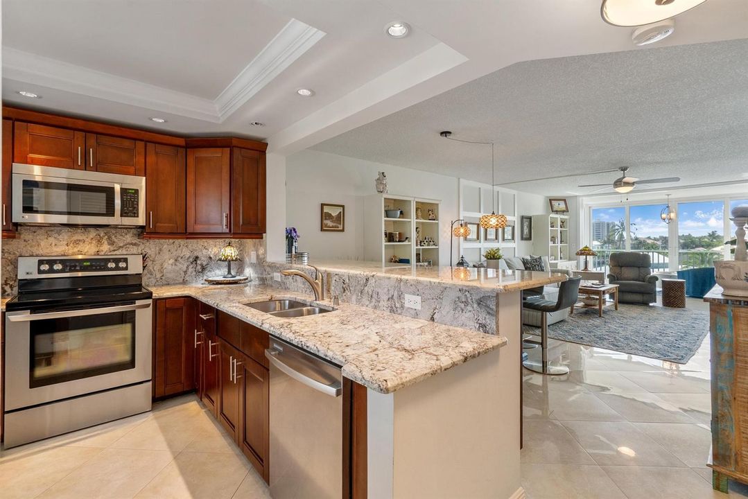 Opened up Kitchen