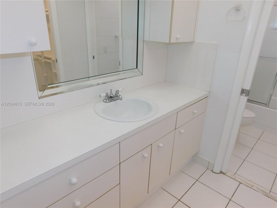 VAMITY AREA SEPARATE FROM BATHROOM