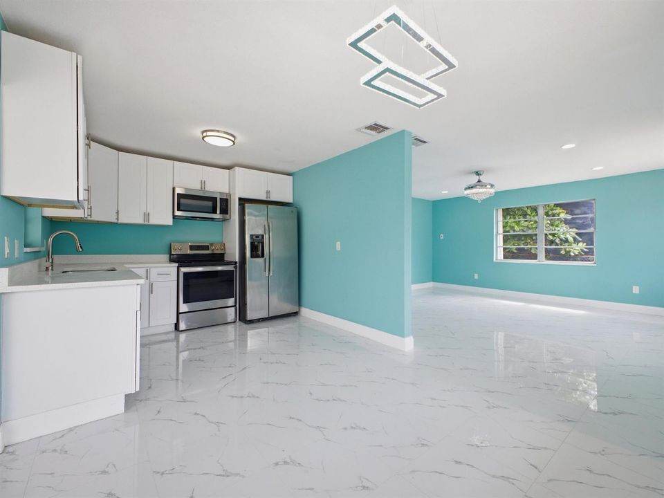 Kitchen to Living