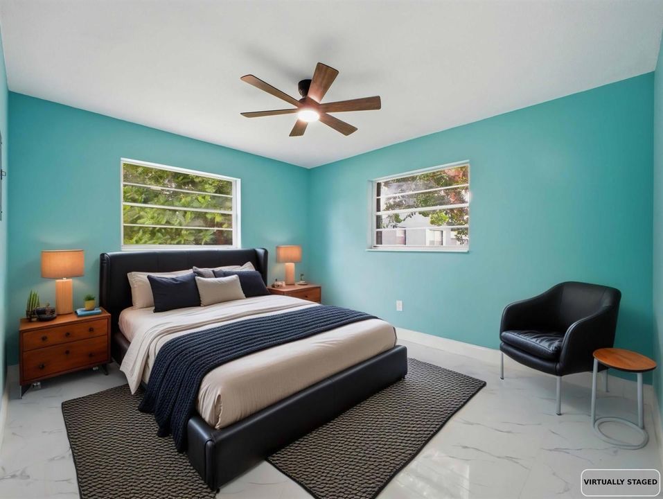 Bedroom 2 Staged