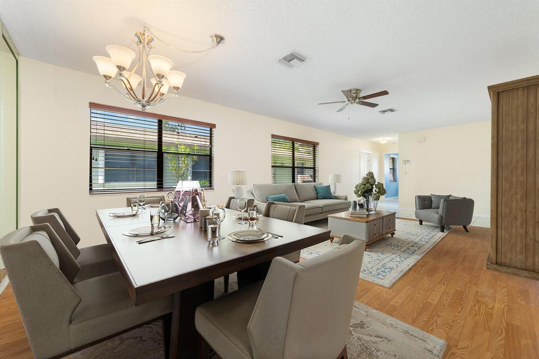 Virtually Staged Living Room