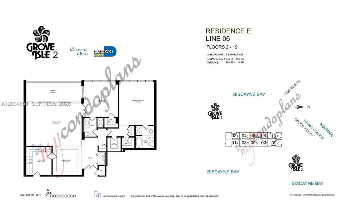 En Renta: $7,950 (2 camas, 2 baños, 1642 Pies cuadrados)
