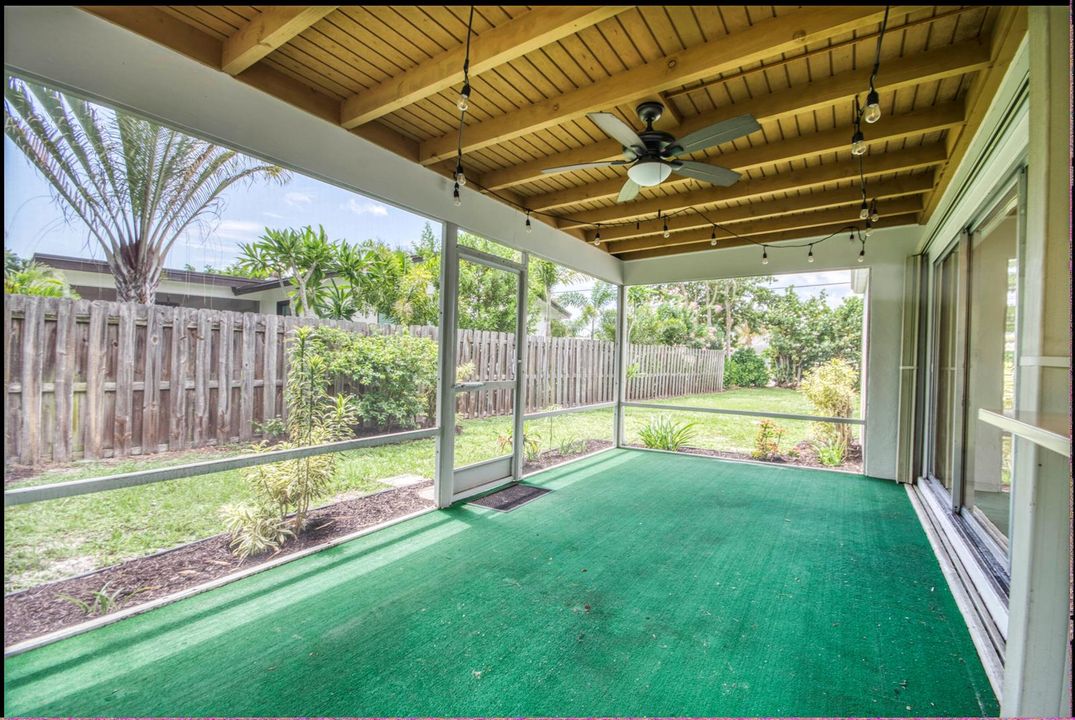 Screen-Enclosed Patio