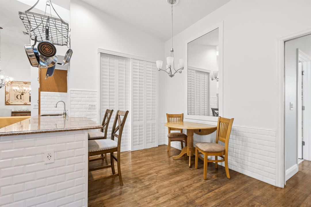 Breakfast nook