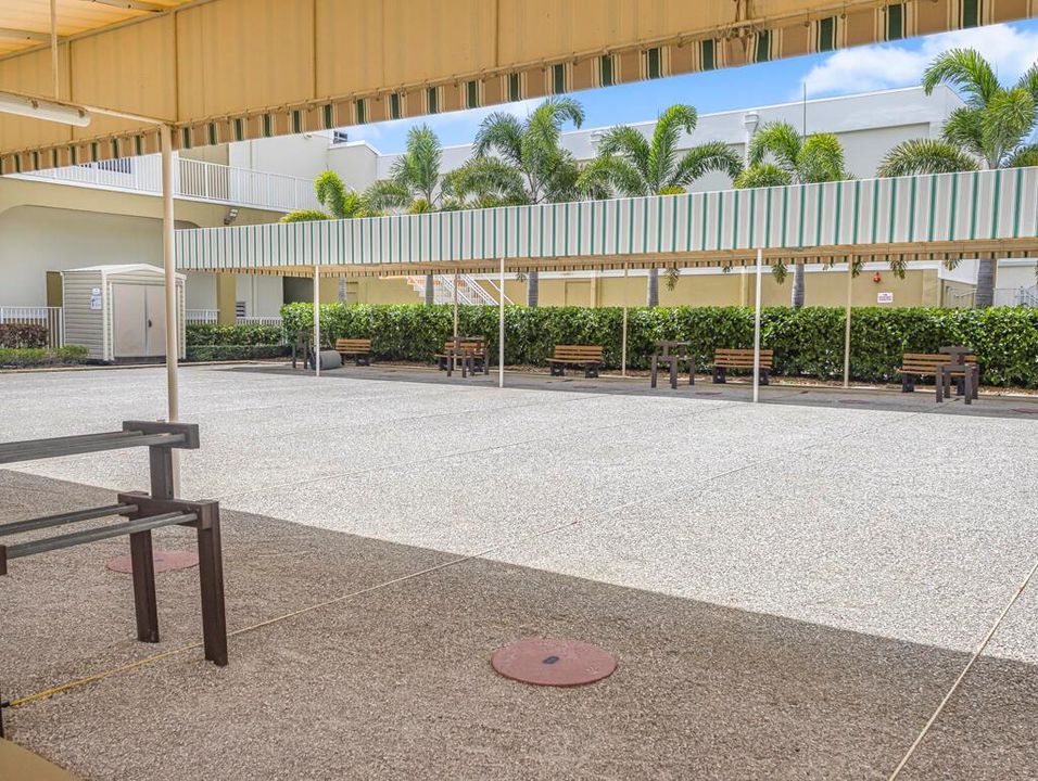 Main Clubhouse Petanca Courts