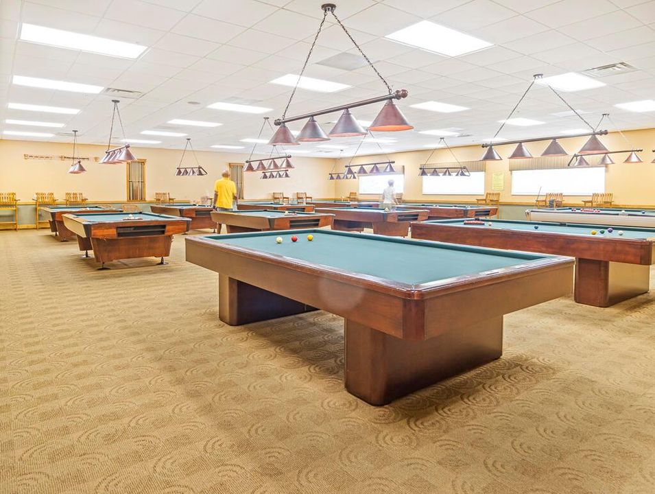 Main Clubhouse Billard Room