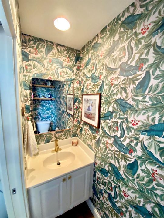 Downstairs half bath
