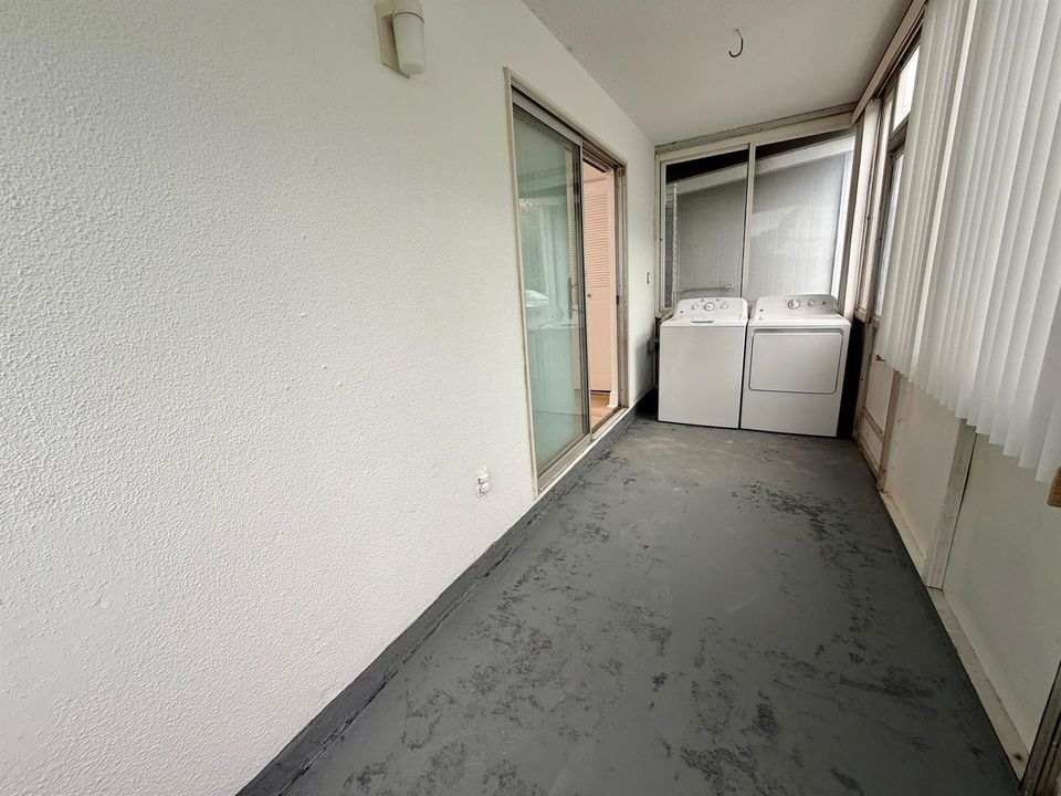 Patio / Laundry
