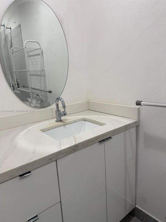 Bathroom from extra room