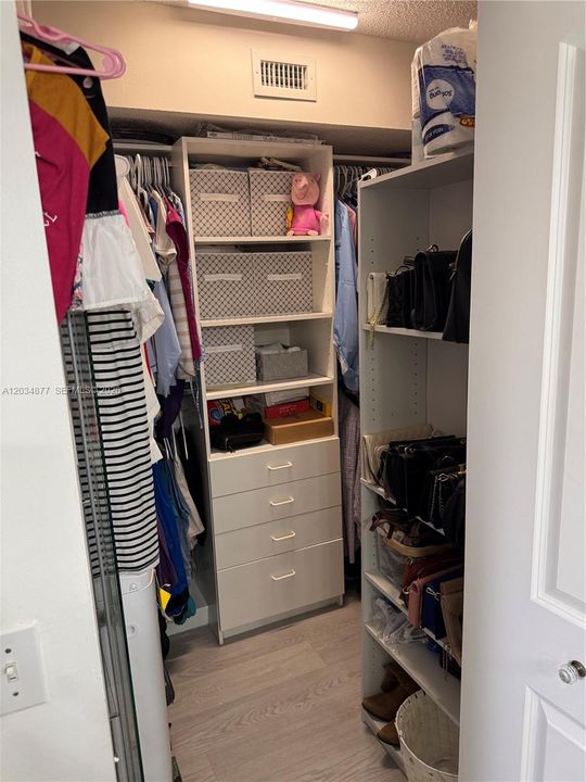 Master Walk-In Closet
