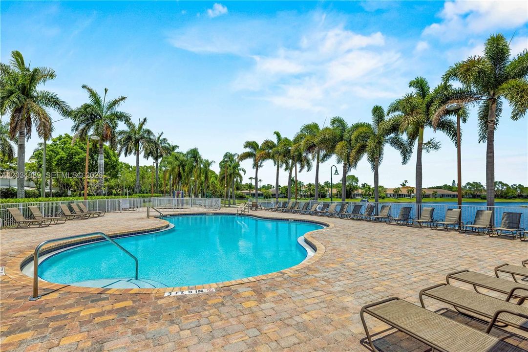 The waterways is full of beautiful pools and ammenities