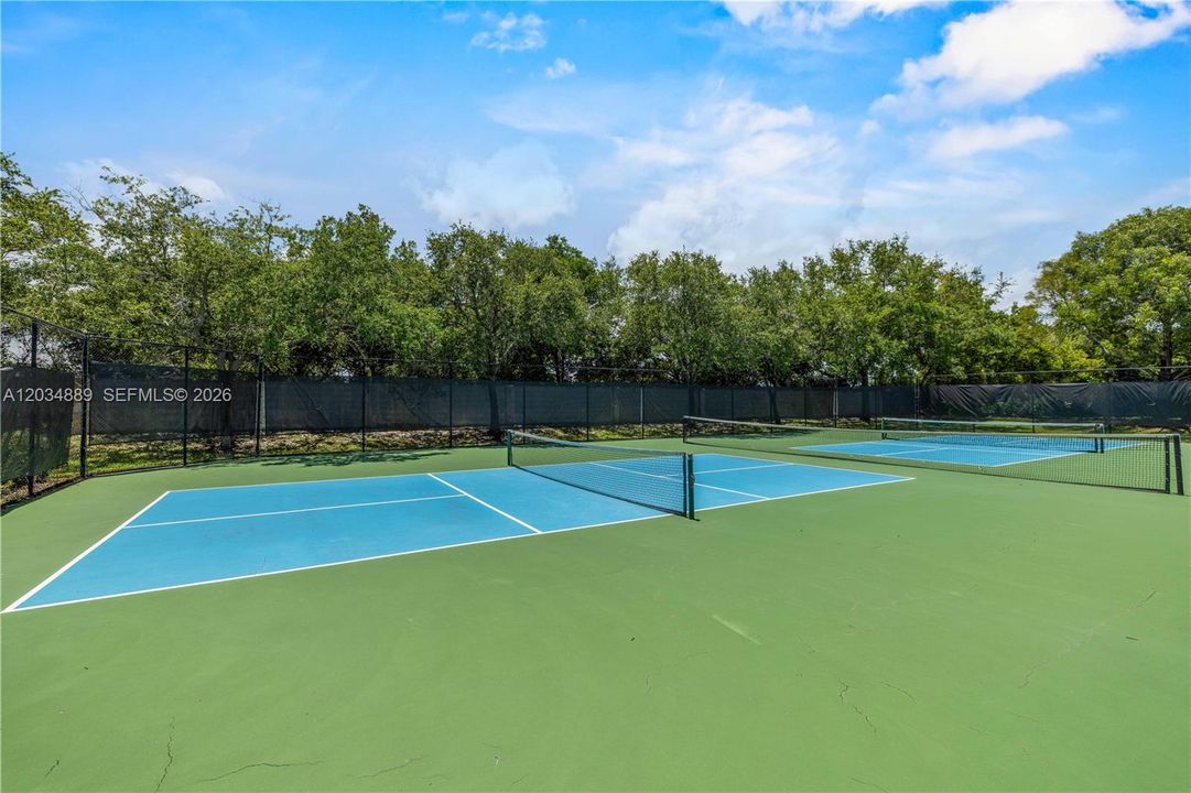 Multiple Pickleball Courts