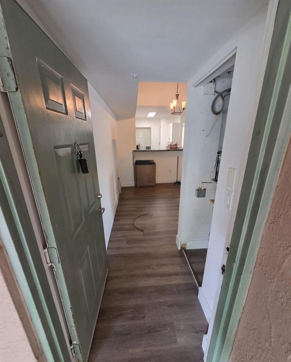 entrance towards kitchen