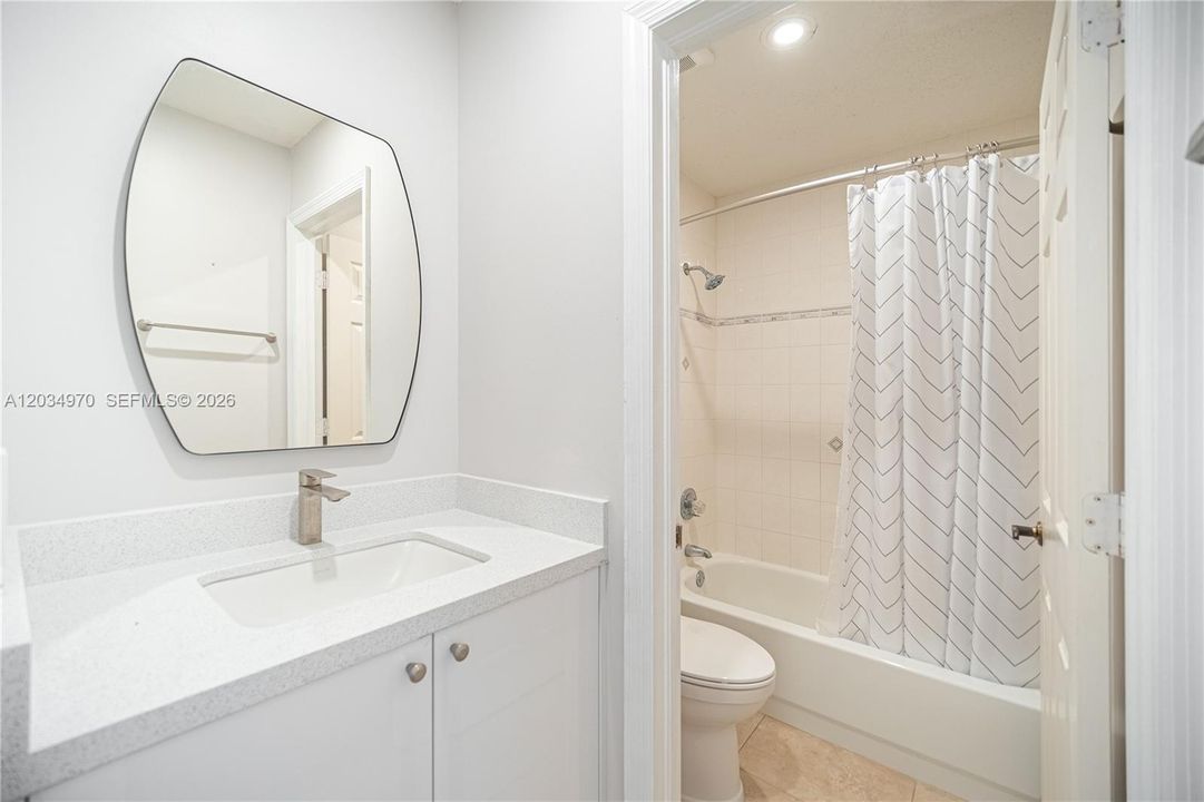 Bathroom "2" Brand new vanity cabinet ,mirror and toilet